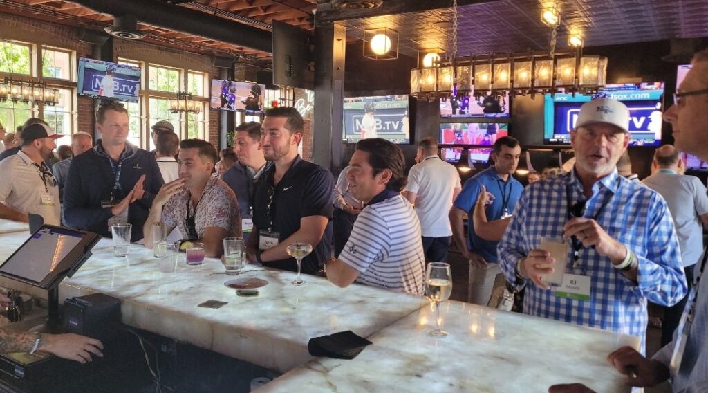 Lively bar scene in San Diego after the LPL Focus Conference